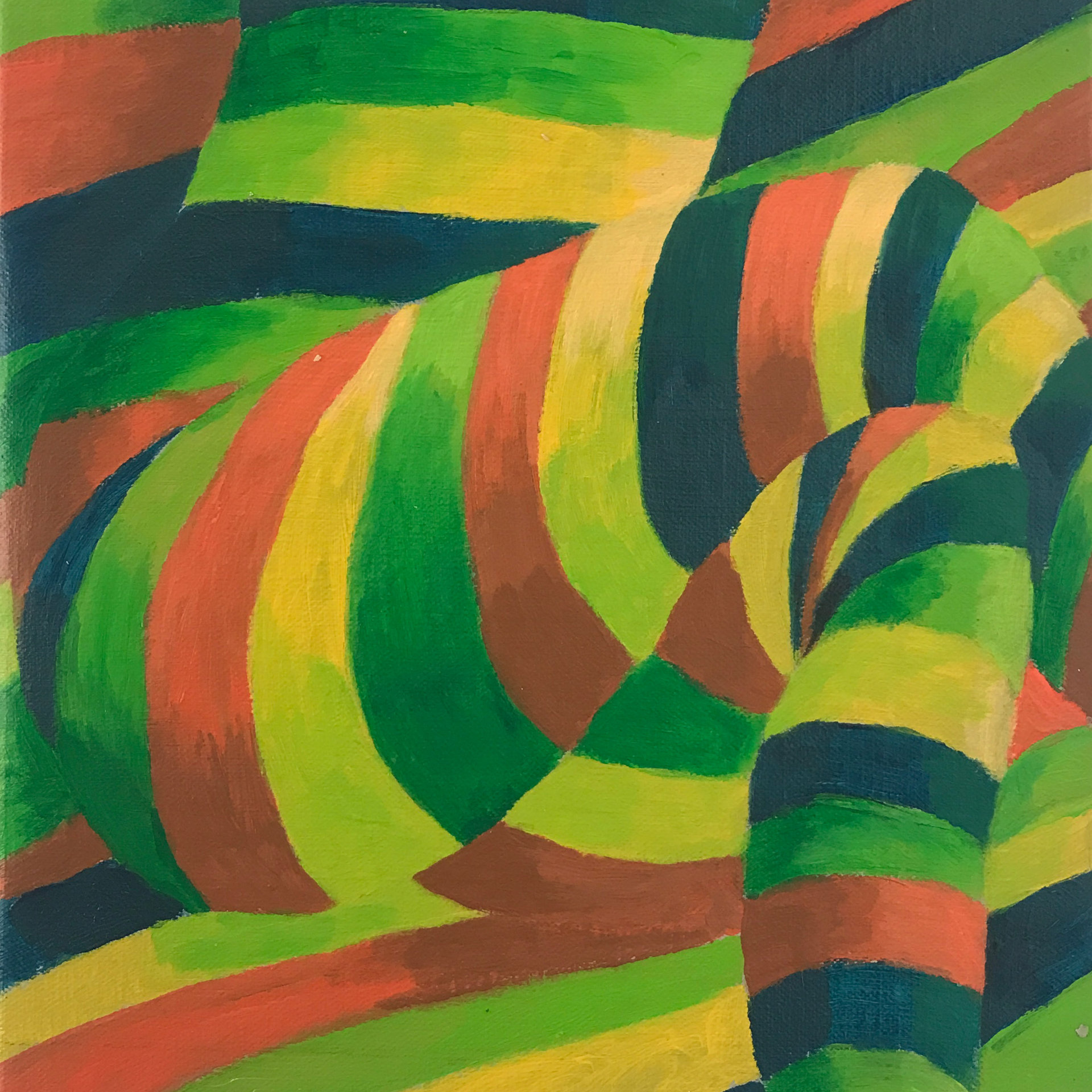 Studie voor het afwerken van een andere schilderij #1